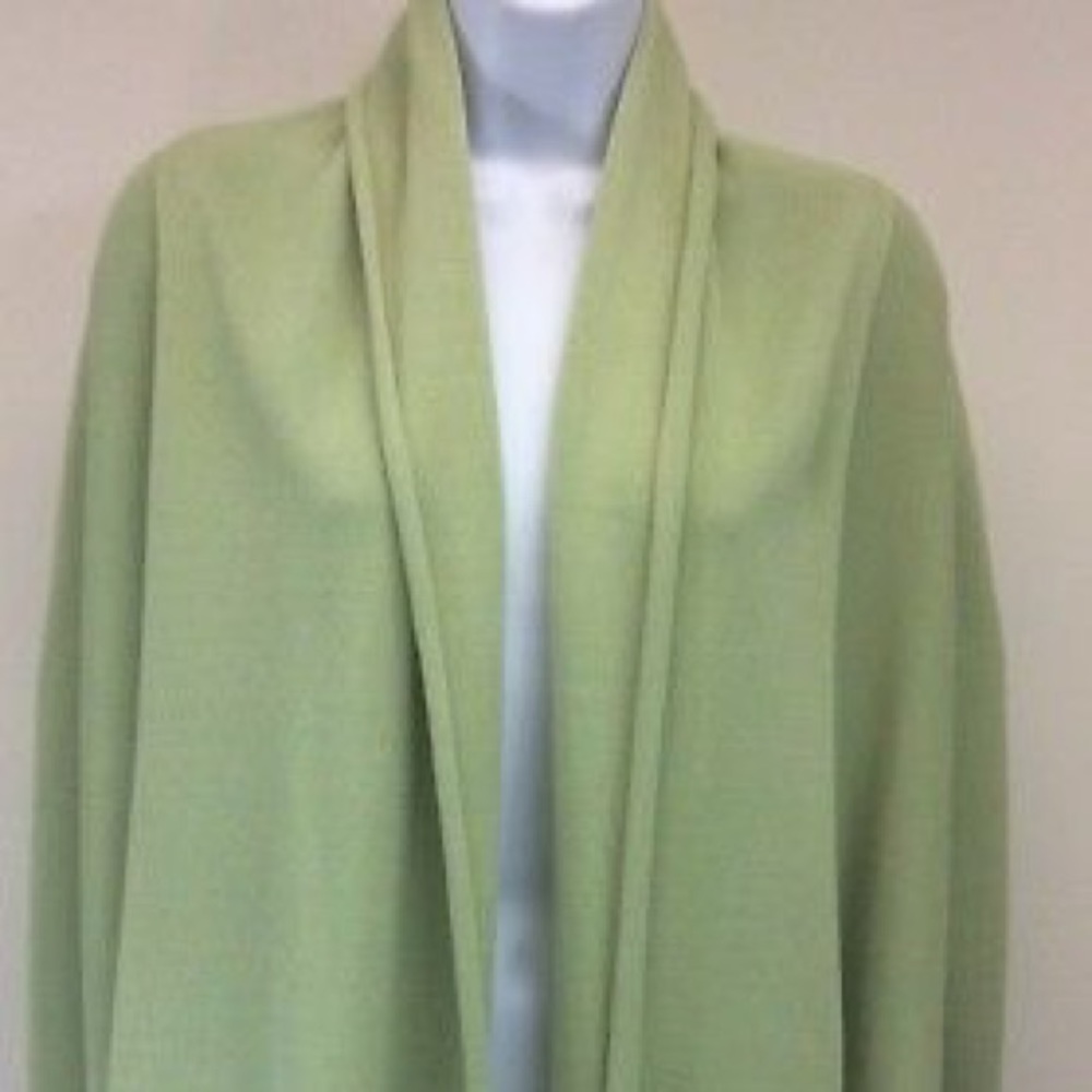 Women’s Eileen Fisher Sweater Silk Cotton Green SP